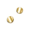 Wholesale 💯 Moon & Meadow Curved Circle Stud Earrings In 14K Yellow Gold - 100% Exclusive 🥰 -Moon Sales Store unnamed file 106