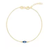 Brand new 😀 Moon & Meadow 14K Yellow Gold Evil Eye Bracelet - 100% Exclusive 👍 -Moon Sales Store unnamed file 114