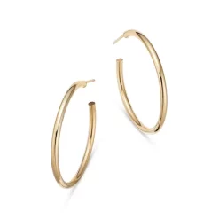 Top 10 🧨 Moon & Meadow 14K Yellow Gold Katie Hoop Earrings 👍