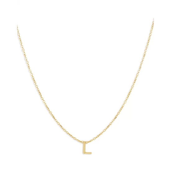 Budget 🔔 Moon & Meadow 14K Yellow Gold Initial Pendant Necklace 🔔 15 Budget 🔔 Moon & Meadow 14K Yellow Gold Initial Pendant Necklace 🔔 - Image 14