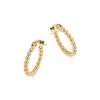 Best Sale ✨ Moon & Meadow Beaded Hoop Earrings In 14K Yellow Gold - 100% Exclusive 🌟 -Moon Sales Store unnamed file 141
