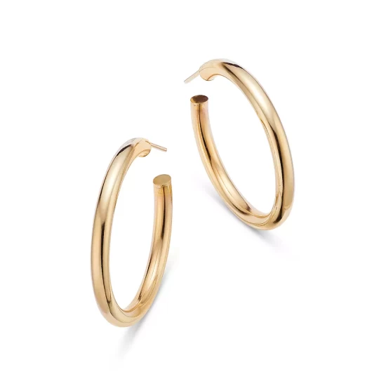 Cheap 👍 Moon & Meadow 14K Yellow Gold Kendall Hoop Earrings 🥰 3 Cheap 👍 Moon & Meadow 14K Yellow Gold Kendall Hoop Earrings 🥰