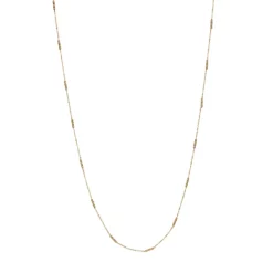 Outlet ๐ฏ Moon & Meadow Bar Station Necklace In 14K Yellow Gold, 16" - 100% Exclusive ๐ฏ