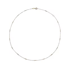 Outlet 💯 Moon & Meadow Bar Station Necklace In 14K Yellow Gold, 16" - 100% Exclusive 💯 -Moon Sales Store unnamed file 181