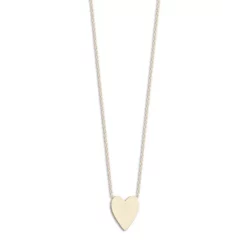 Top 10 ✔️ Moon & Meadow 14K Yellow Gold Polished Heart Pendant Necklace, 17" - 100% Exclusive 😍
