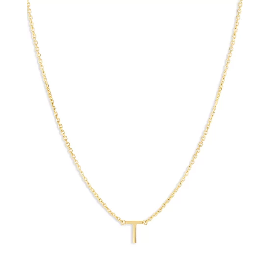 Budget 🔔 Moon & Meadow 14K Yellow Gold Initial Pendant Necklace 🔔 21 Budget 🔔 Moon & Meadow 14K Yellow Gold Initial Pendant Necklace 🔔 - Image 20