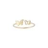 Flash Sale ✨ Moon & Meadow 14K Yellow Gold Butterfly Ring - 100% Exclusive 😀