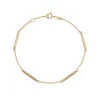 Brand new ✔️ Moon & Meadow Bar Station Bracelet In 14K Yellow Gold - 100% Exclusive ⌛ -Moon Sales Store unnamed file 195