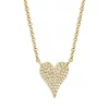 Best Sale 🥰 Moon & Meadow 14K Yellow Gold Diamond Heart Pendant Necklace, 18" - 100% Exclusive 🧨
