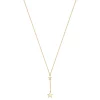 Best Pirce 🔥 Moon & Meadow 14K Yellow Gold Star Drop Pendant Necklace, 19" - 100% Exclusive 😍
