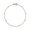 Best deal 🧨 Moon & Meadow 14K Yellow Gold Polished Ball Chain Link Bracelet - 100% Exclusive ✨ -Moon Sales Store unnamed file 245