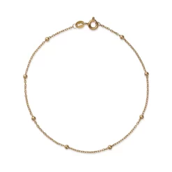 Best deal 🧨 Moon & Meadow 14K Yellow Gold Polished Ball Chain Link Bracelet - 100% Exclusive ✨