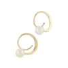 Buy 🌟 Moon & Meadow 14K Yellow Gold Cuff Earrings With Cultured Freshwater Pearl - 100% Exclusive 👍 -Moon Sales Store unnamed file 249