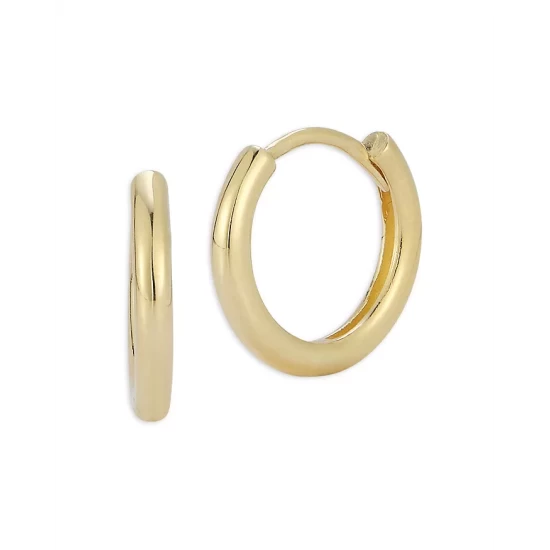 Discount ✨ Moon & Meadow 14K Yellow Gold Huggie Hoop Earrings 😀 3 Discount ✨ Moon & Meadow 14K Yellow Gold Huggie Hoop Earrings 😀