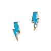 Best reviews of ❤️ Moon & Meadow 14K Yellow Gold Enamel Lightning Bolt Stud Earrings - 100% Exclusive Blue/gold ⌛ -Moon Sales Store unnamed file 271