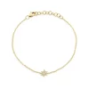 Budget 😀 Moon & Meadow 14K Yellow Gold Diamond Star Of David Chain Bracelet - 100% Exclusive 🤩