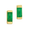 Cheap 👏 Moon & Meadow 14K Yellow Gold Emerald Baguette Stud Earrings Green/gold 🤩 -Moon Sales Store unnamed file 289