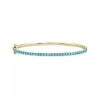 Outlet 🧨 Moon & Meadow Composite Turquoise Bangle Bracelet In 14K Yellow Gold - 100% Bloomingdale's Exclusive Blue/gold 😉 -Moon Sales Store unnamed file 299