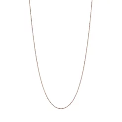 Brand new 🔔 Moon & Meadow 14K Yellow Gold Beaded Chain Necklace, 18" 🧨