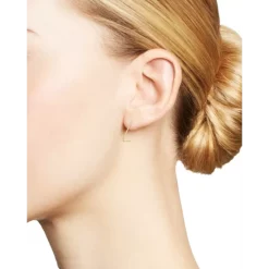 Coupon ✔️ Moon & Meadow Triangle Hoop Earrings In 14K Yellow Gold - 100% Exclusive 🤩 -Moon Sales Store unnamed file 306