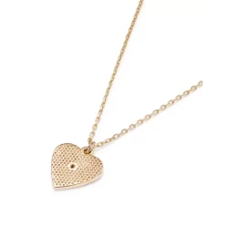 Discount 🥰 Moon & Meadow 14K Yellow Gold Diamond Heart Black Enamel Necklace, 18" - 100% Exclusive ❤️ -Moon Sales Store unnamed file 331