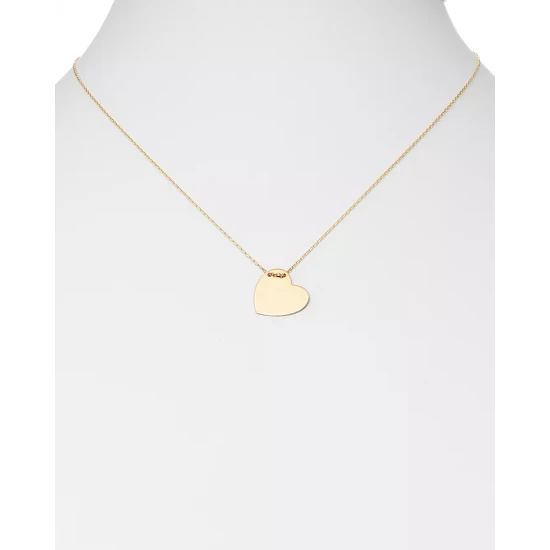 Brand new ⭐ Moon & Meadow Heart Pendant Necklace In 14K Yellow Gold, 18" - Exclusive 😍 4 Brand new ⭐ Moon & Meadow Heart Pendant Necklace In 14K Yellow Gold, 18" - Exclusive 😍 - Image 2