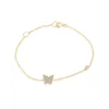 Top 10 ⌛ Moon & Meadow 14K Yellow Gold Diamond Butterfly Charm Bracelet 😍