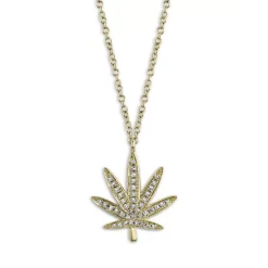 Best deal ✨ Moon & Meadow 14K Yellow Gold Diamond Leaf Pendant Necklace, 18" - 100% Exclusive ✔️