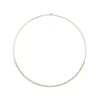 Hot Sale 🛒 Moon & Meadow 14K Yellow Gold Diamond Pavé Collar Necklace, 16-18" - 100% Exclusive 🧨 -Moon Sales Store unnamed file 395