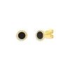 Cheap 🔥 Moon & Meadow 14K Yellow Gold Black Onyx Stud Earrings - 100% Exclusive Black/gold 😉 -Moon Sales Store unnamed file 411