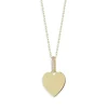 New 👏 Moon & Meadow 14K Yellow Gold Diamond Heart Pendant Necklace, 16" 😀 -Moon Sales Store unnamed file 418