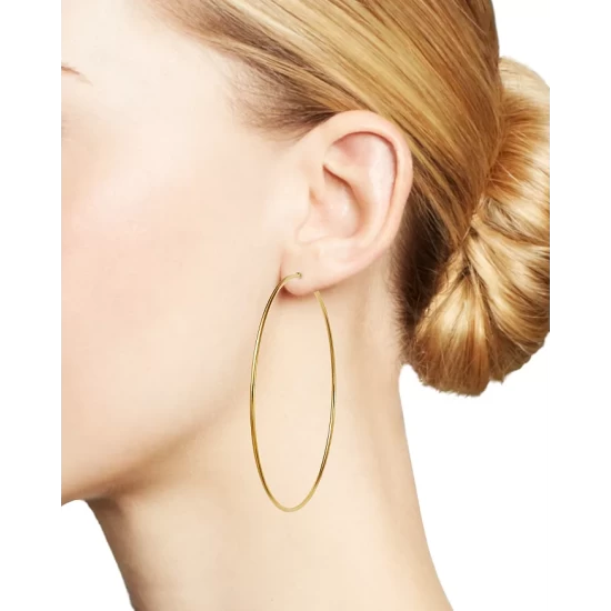 Coupon ๐ฅ Moon & Meadow Slim Endless Hoop Earrings In 14K Yellow Gold - 100% Exclusive โ 4 Coupon ๐ฅ Moon & Meadow Slim Endless Hoop Earrings In 14K Yellow Gold - 100% Exclusive โ - Image 2