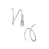 Brand new 😀 Moon & Meadow 14K White Gold Tapered Wire Cuff Earrings - 100% Exclusive 🤩 -Moon Sales Store unnamed file 430