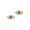 Deals 🥰 Moon & Meadow 14K Yellow Gold Emerald Evil Eye Stud Earrings - 100% Exclusive 🤩 -Moon Sales Store unnamed file 443