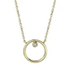 Buy ✔️ Moon & Meadow 14K Yellow Gold Diamond Circle Pendant Necklace, 16-18" - 100% Exclusive 🛒 -Moon Sales Store unnamed file 452