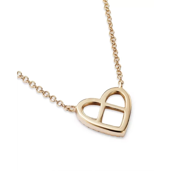 Coupon ๐ Moon & Meadow 14K Yellow Gold Kate ๐ฉ Mother Of Pearl & Diamond Heart Pendant Necklace, 18" White โค๏ธ 6 Coupon ๐ Moon & Meadow 14K Yellow Gold Kate ๐ฉ Mother Of Pearl & Diamond Heart Pendant Necklace, 18" White โค๏ธ - Image 4