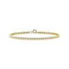 Best Pirce ✔️ Moon & Meadow 14K Yellow Gold Diamond Mini Bezel Tennis Bracelet - 100% Exclusive 🔔