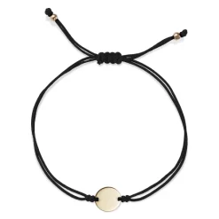 Moon Sales Store 20 Wholesale ๐ Moon & Meadow 14K Yellow Gold Polished Disc Red Cord Bolo Bracelet - 100% Exclusive ๐