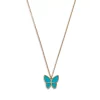 Hot Sale 😉 Moon & Meadow 14K Yellow Gold Butterfly Necklace, 18" Blue/gold 🌟 -Moon Sales Store unnamed file 516