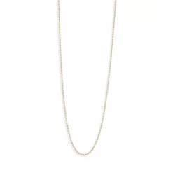 Best reviews of ⭐ Moon & Meadow Fine Rope Chain Link Necklace In 14K Yellow Gold, 18" 🤩