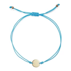 Wholesale 😍 Moon & Meadow 14K Yellow Gold Polished Disc Red Cord Bolo Bracelet - 100% Exclusive 🎉 -Moon Sales Store unnamed file 53