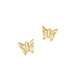Deals 🔔 Moon & Meadow 14K Yellow Gold Butterfly Stud Earrings - 100% Exclusive 🎉