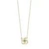 Best deal 🧨 Moon & Meadow Turquoise Flower Pendant Necklace In 14K Yellow Gold, 16" 🌟 -Moon Sales Store unnamed file 554