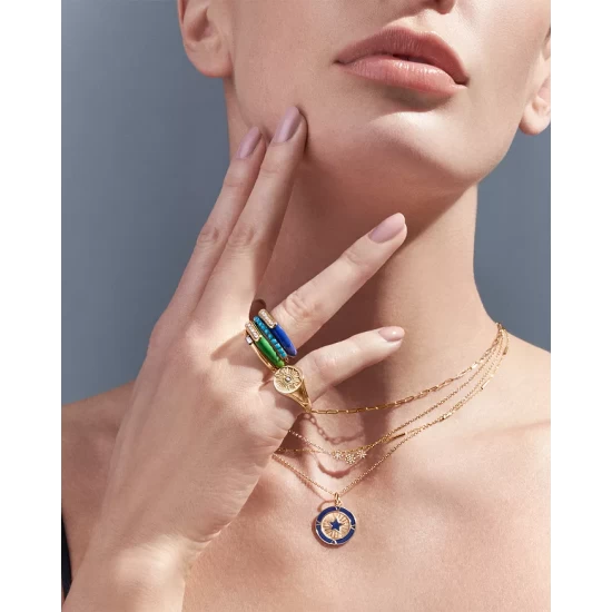 Brand new ๐ฏ Moon & Meadow Diamond Star Pendant Necklace In 14K Yellow Gold, 0.09 Ct. T.w. - 100% Exclusive ๐ 4 Brand new ๐ฏ Moon & Meadow Diamond Star Pendant Necklace In 14K Yellow Gold, 0.09 Ct. T.w. - 100% Exclusive ๐ - Image 2