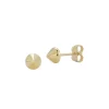 New 🔔 Moon & Meadow 14K Yellow Gold Pyramid Stud Earrings 😍 -Moon Sales Store unnamed file 574