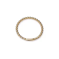 Promo 🎁 Moon & Meadow Beaded Ring In 14K Yellow Gold - 100% Exclusive 🧨 -Moon Sales Store unnamed file 59