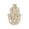 Flash Sale 👍 Moon & Meadow 14K Yellow Gold Diamond Pavé Hamsa Hand Single Stud Earring 😉 -Moon Sales Store unnamed file 590