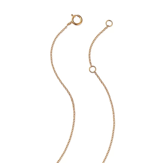 Budget 🤩 Moon & Meadow 14K Yellow Gold Enamel Heart Necklace, 15" - 100% Exclusive Pink/orange 🔔 6 Budget 🤩 Moon & Meadow 14K Yellow Gold Enamel Heart Necklace, 15" - 100% Exclusive Pink/orange 🔔 - Image 4