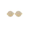 Cheap ✨ Moon & Meadow 14K Yellow Gold Diamond Saturn Stud Earrings 🔥 -Moon Sales Store unnamed file 625