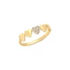 Cheapest 🎁 Moon & Meadow 14K Yellow Gold Diamond Pavé Heart Ring 🎁 -Moon Sales Store unnamed file 665
